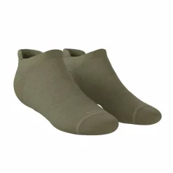 The Fields Of Green - Oil Green Heel Hammock™ Ankle Socks