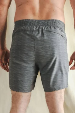 The Finish Line - Grey and Red Ball Hammock® 7 Inch Athletic Shorts