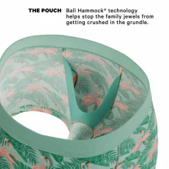 The Flamboyance - Flamingo Ball Hammock® Pouch Trunks Underwear