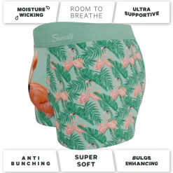 The Flamboyance - Flamingo Ball Hammock® Pouch Trunks Underwear