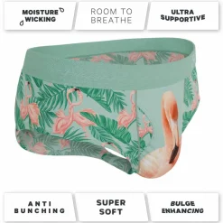 The Flamboyance - Flamingo Ball Hammock® Pouch Underwear Briefs
