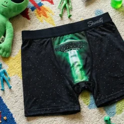 The Flying Saucer - UFO Youth Boxer Briefs