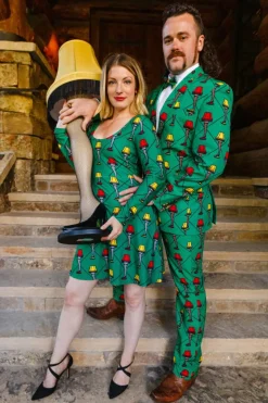 The Fragile - Leg Lamp Christmas Skater Dress