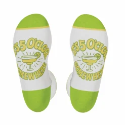 The Frozen Concoction - Shinesty x Margaritaville® Heel Hammock™ Crew Socks
