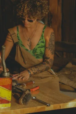 The Full Bush Bush Club - Naughty Landscaping Boob Hammock™ Plunge Bralette