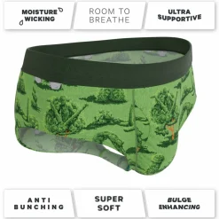 The Full Bush Bush Club - Naughty Landscaping Ball Hammock® Pouch Underwear Briefs
