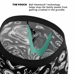 The Gear Head - Stick Shift Ball Hammock® Boxer - Long Leg
