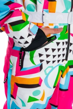 The Geodisiac - Mens Retro Neon Ski Suit