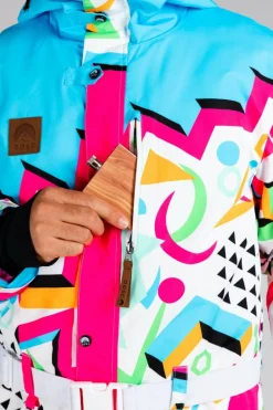 The Geodisiac - Mens Retro Neon Ski Suit