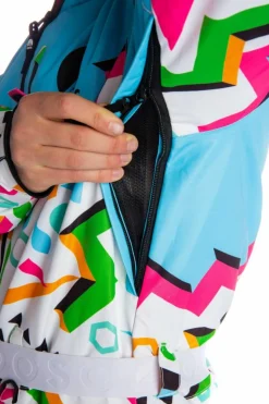 The Geodisiac - Mens Retro Neon Ski Suit
