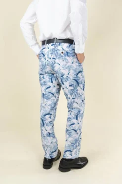The Gilded Lily - Crosshatch Lilies Suit Pants