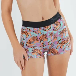 The Go Get 'Em - Abstract Tigers Women’s Boxers