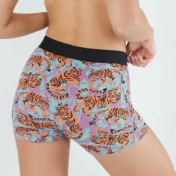 The Go Get 'Em - Abstract Tigers Women’s Boxers