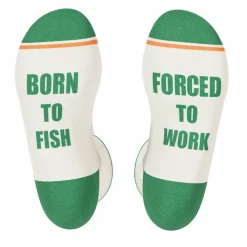The Gone Fishing - Fishing Heel Hammock™ Crew Socks