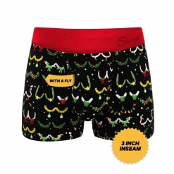 The Goodie Garland - Christmas Tinsel Busts Ball Hammock® Pouch Trunks Underwear