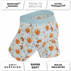 The Good Moaning - Naughty Breakfast Ball Hammock® Boxer - Long Leg
