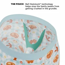 The Good Moaning - Naughty Breakfast Ball Hammock® Boxer - Long Leg