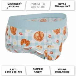 The Good Moaning - Naughty Breakfast Ball Hammock® Pouch Underwear Briefs