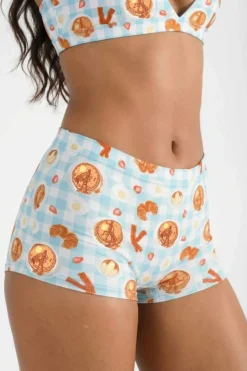 The Good Moaning - Naughty Breakfast Modal Boyshort Underwear