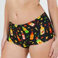 The Gotcha Sriracha - Hot Sauce Women’s Seamless Boyshort