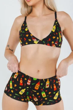 The Gotcha Sriracha - Hot Sauce Modal Boyshort Underwear