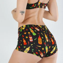 The Gotcha Sriracha - Hot Sauce Modal Boyshort Underwear