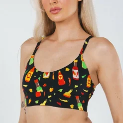 The Gotcha Sriracha - Hot Sauce Boob Hammock™ Scoop Bralette
