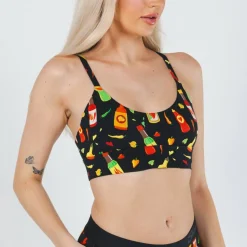 The Gotcha Sriracha - Hot Sauce Boob Hammock™ Scoop Bralette
