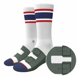 The Granola - Strap Sandal Heel Hammock™ Crew Socks