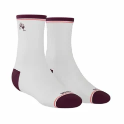 The Grape Juice - Red Wine Heel Hammock™ Quarter Crew Socks