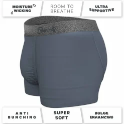 The Graphite - Tonal Grey Ball Hammock® Pouch Trunks Underwear