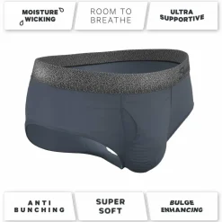 The Graphite - Tonal Grey Ball Hammock® Pouch Underwear Briefs