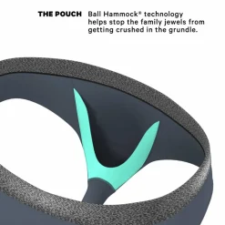 The Graphite - Tonal Grey Ball Hammock® Pouch Underwear Briefs