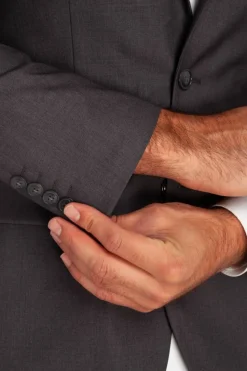 The Grey Madison - American Flag Lined Suit