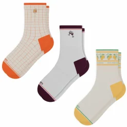 The Happy Hour - Heel Hammock™ Quarter Crew Socks 3 Pack