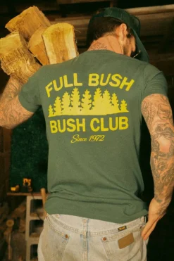 The Hedge Bet - Green Full Bush Bush Club Everyman™ T Shirt