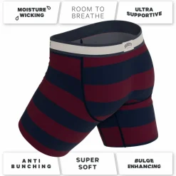 The Hide and Hunt - Long Leg Ball Hammock® Pouch Underwear With Fly 5 Pack