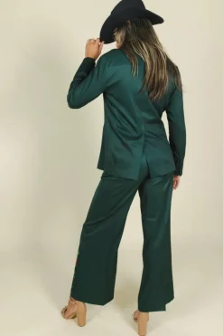 The Holiday Ham - Dark Green Holiday Placement Women's Suit
