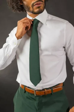 The Holiday Ham - Dark Green Tie