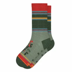 The Holiday Smooch - Western Holiday Heel Hammock™ Crew Socks