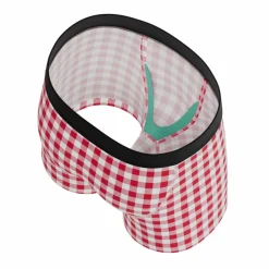 The Hot Diggity - Red Gingham Youth Boxer Briefs