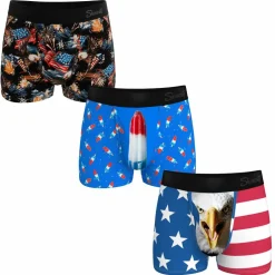 The Independance Apex - Ball Hammock® Pouch Trunks Underwear 3 Pack