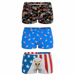 The Independance - Boyshort Underwear 3 Pack