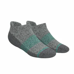 The Intramural Champ - Gray Stay Weird Heel Hammock™ Ankle Socks