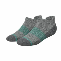 The Intramural Champ - Gray Stay Weird Heel Hammock™ Ankle Socks