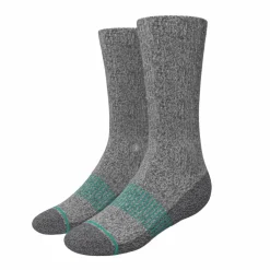 The Intramural Champ - Gray Stay Weird Heel Hammock™ Crew Socks