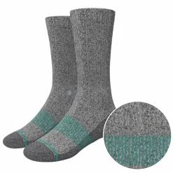 The Intramural Champ - Gray Stay Weird Heel Hammock™ Crew Socks