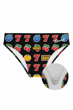 The Jackpot - Slot Machine Ball Hammock® Pouch Swim Briefs
