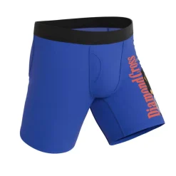 The Jackson - Blue Cowboy Shinesty x Diamond Cross Ranch Ball Hammock® Boxer - Long Leg