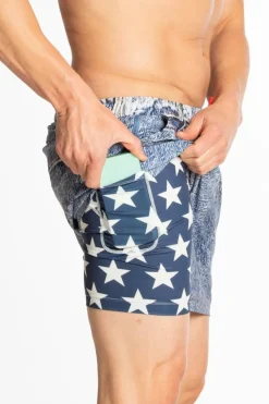 The Jacksonville Jort - Denim Ball Hammock® Pouch 5" Swim Trunks